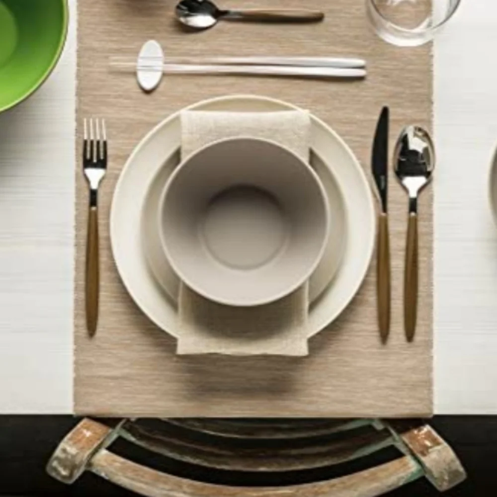 💥BUY 2 GET 1 FREE  Guzzini My Fusion Grace Collection Cutlery 24 Pieces Set